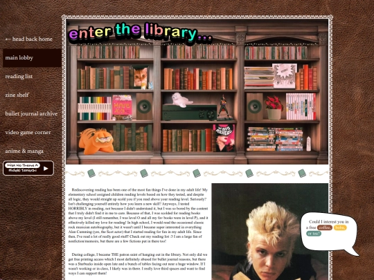 library screenshot
