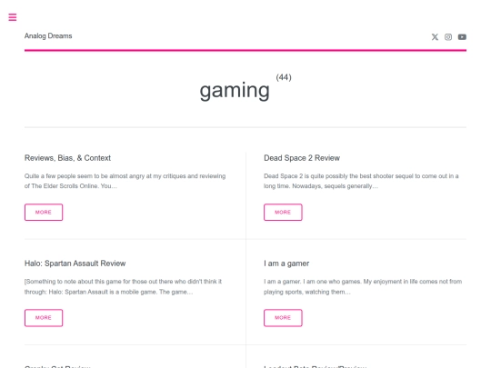 tags/gaming/page/5 screenshot