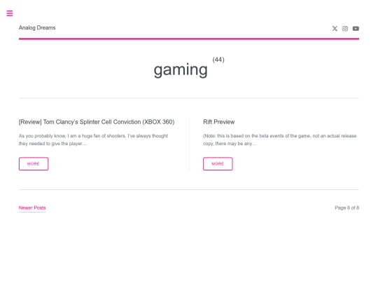tags/gaming/page/8 screenshot