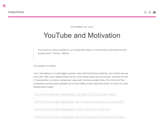 youtube-and-motivation screenshot
