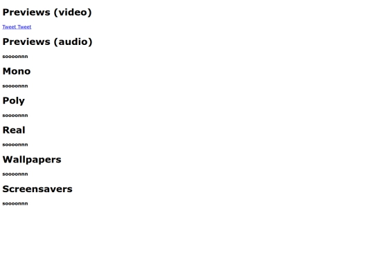 list screenshot
