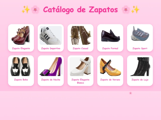 zapatos screenshot