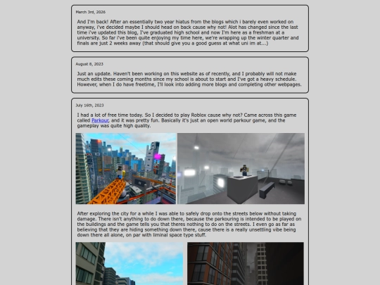 blog screenshot
