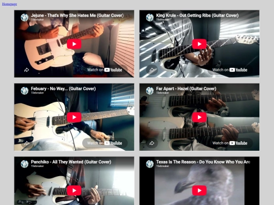 videos screenshot