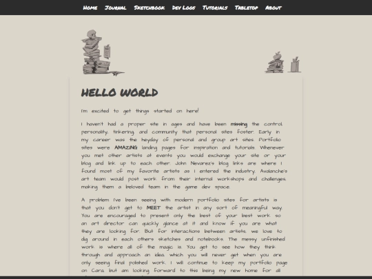 posts/Hello-World screenshot