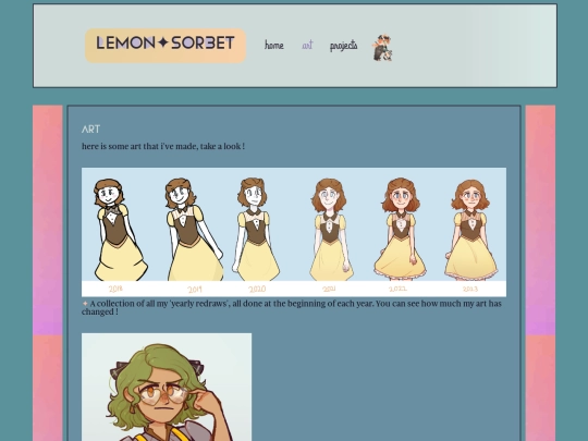 artpage screenshot