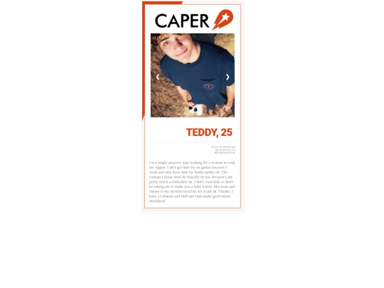 capered screenshot