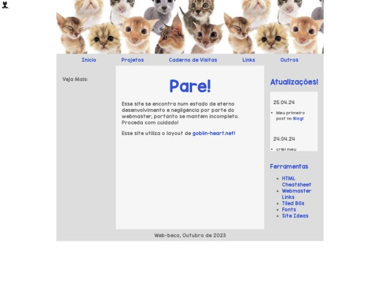 links/links-mainpage screenshot