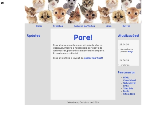 projetos/projetos-mainpage screenshot