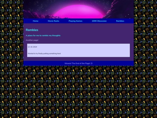 rambles screenshot