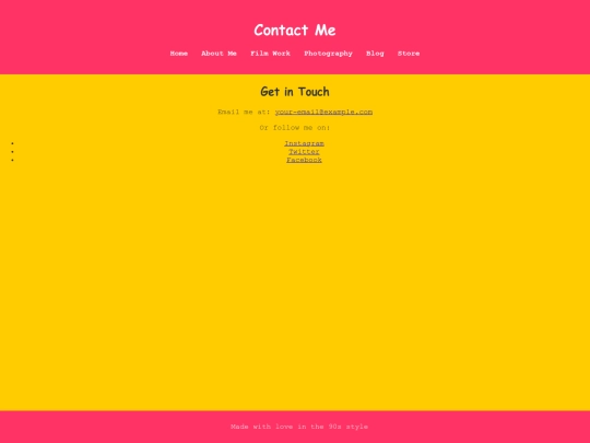 contact screenshot