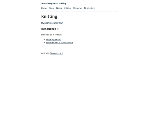 knitting screenshot