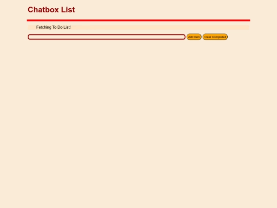 todolist screenshot