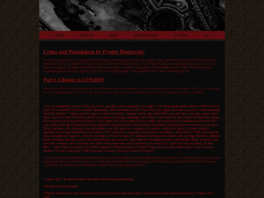 booknotes/crimeandpunishment screenshot