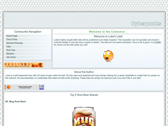 lukelists screenshot