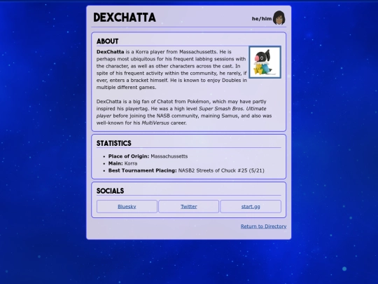 player_dexchatta screenshot