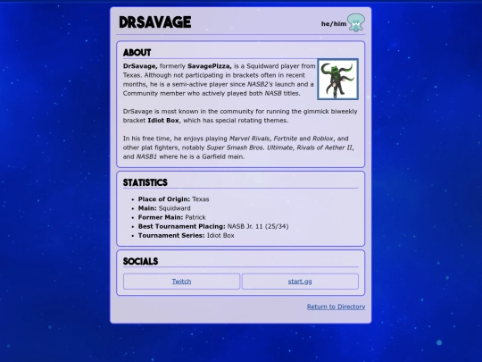 player_drsavage screenshot