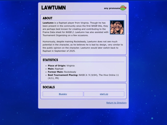 player_lawtumn screenshot