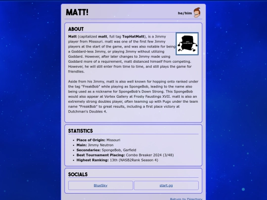 player_matt screenshot