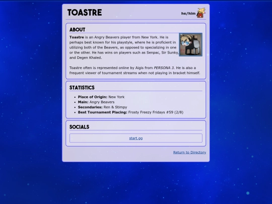 player_toastre screenshot