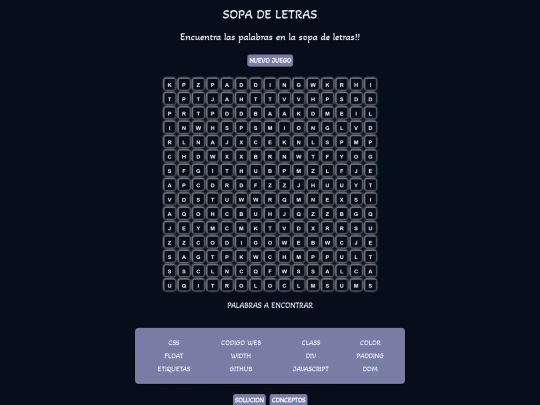 Sopa-Letras-JS/Sopa-Letras-JS screenshot