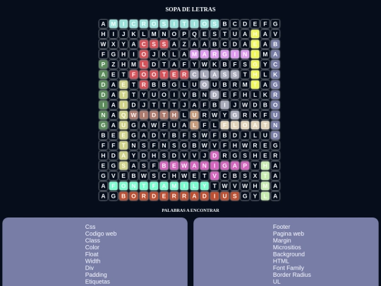 Sopa-Letras/Sopa-Letras screenshot