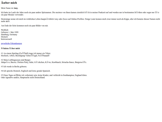 de/alias/aboutme screenshot