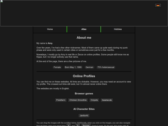 en/alias screenshot