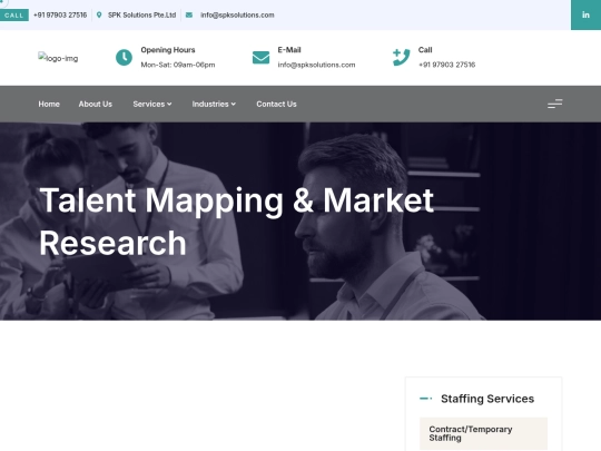 spksolutions/talent screenshot