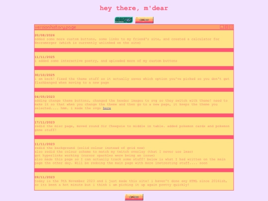 versionhistory screenshot