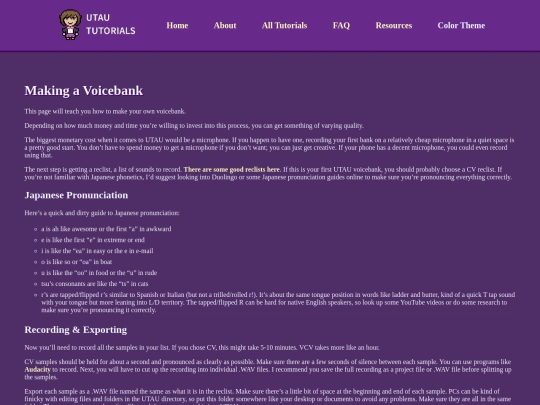 voicebank screenshot