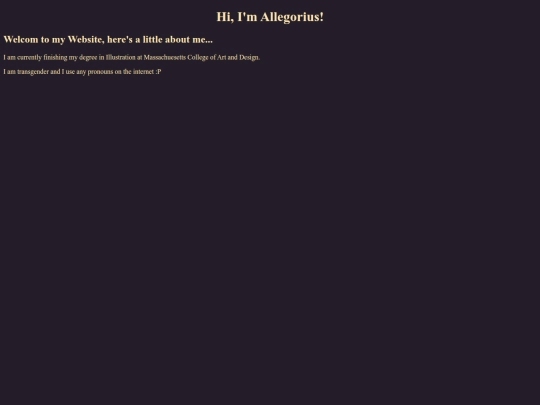 Pages/About screenshot