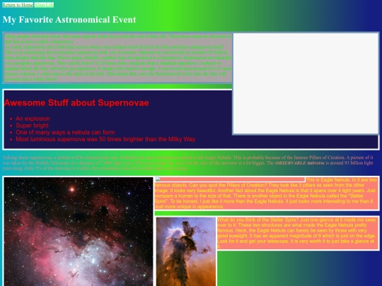AstronomicalEvent screenshot