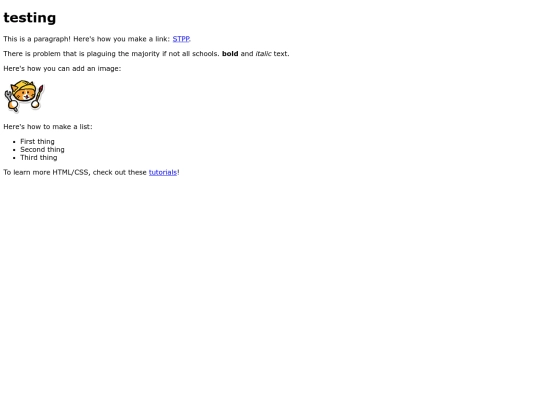 STPP screenshot