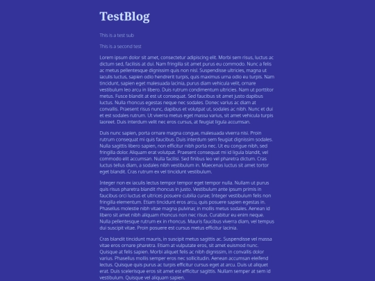 test screenshot