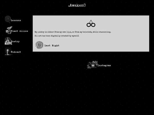 poetry screenshot