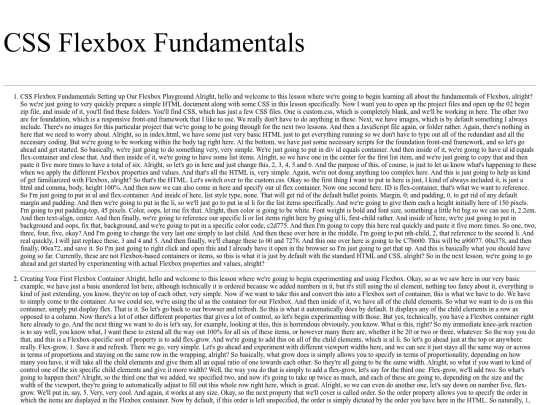 css-flexbox screenshot