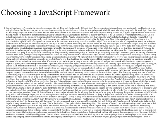js-framework screenshot