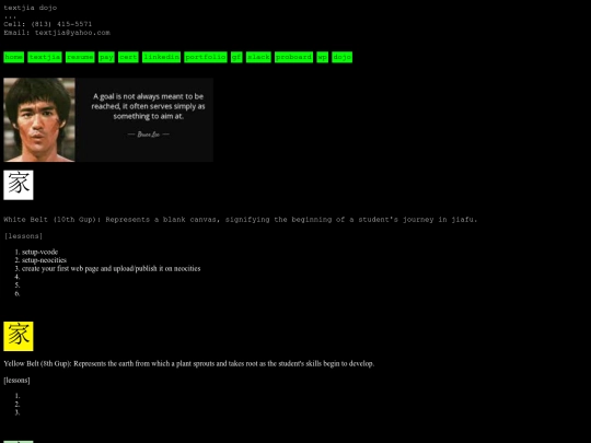 pro-dojo screenshot