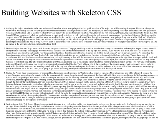 skeleton screenshot
