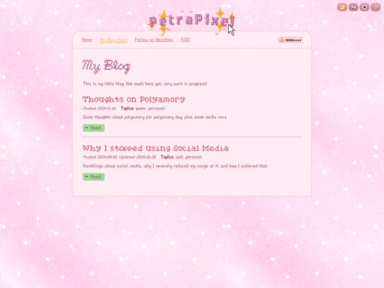 blog screenshot