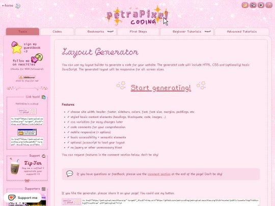 coding/layout-generator screenshot