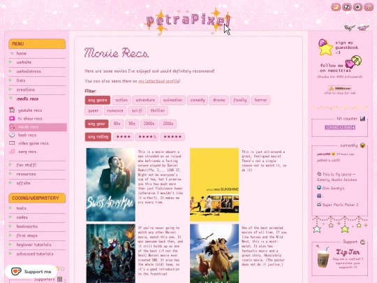 recs/movies screenshot