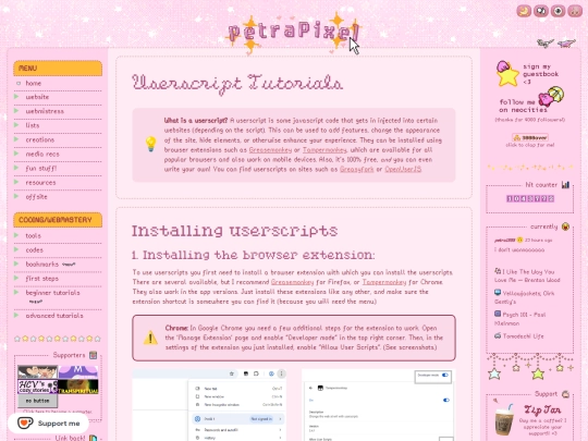 resources/userscript-tutorial screenshot