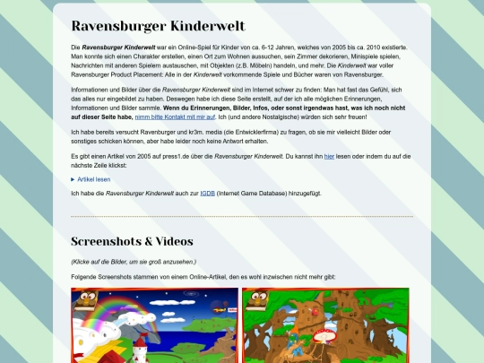 shrines/ravensburger-kinderwelt screenshot