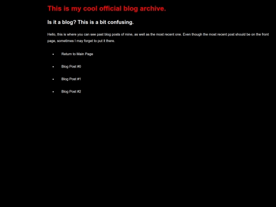 blog-homepage screenshot