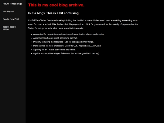 blog screenshot