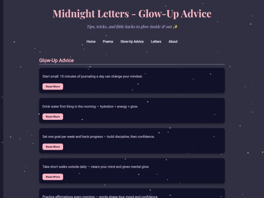 advice screenshot