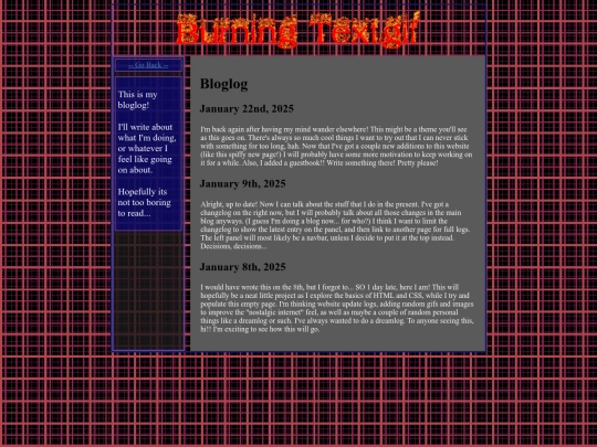self/bloglog screenshot