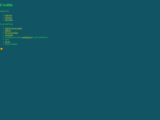 credits screenshot